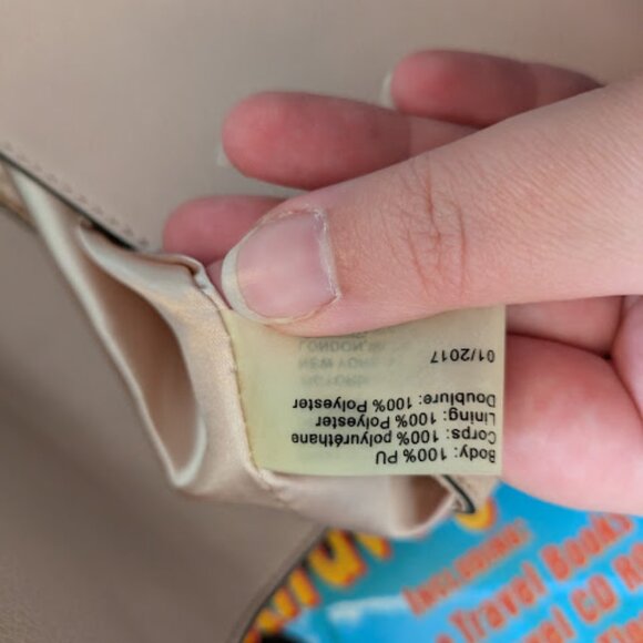 Victoria's Secret Pale Pink and Gold Crossbody Purse - Picture 11 of 11